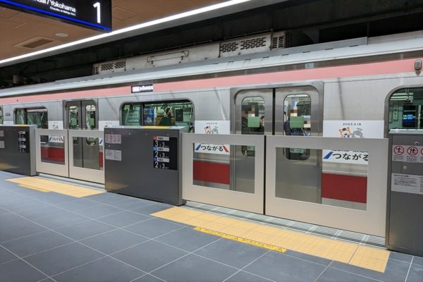 相模鉄道・東急電鉄のホームドア：新横浜駅・新綱島駅のタイプ
