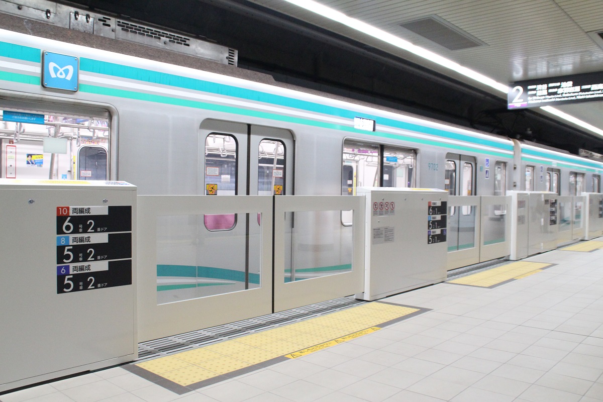 東急電鉄 新横浜線のホームドア：新綱島駅の仕様