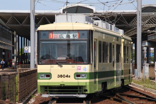 広島電鉄 一部連接車でワンマン運転に準じたドア扱いが開始